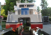 custom made model of 24m catamaran